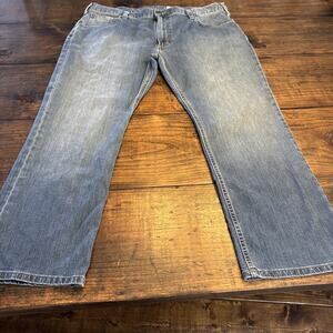 Carhartt‎ Men's Blue Jeans Rugged Flex Straight Leg Relaxed Fit Sz 40x28